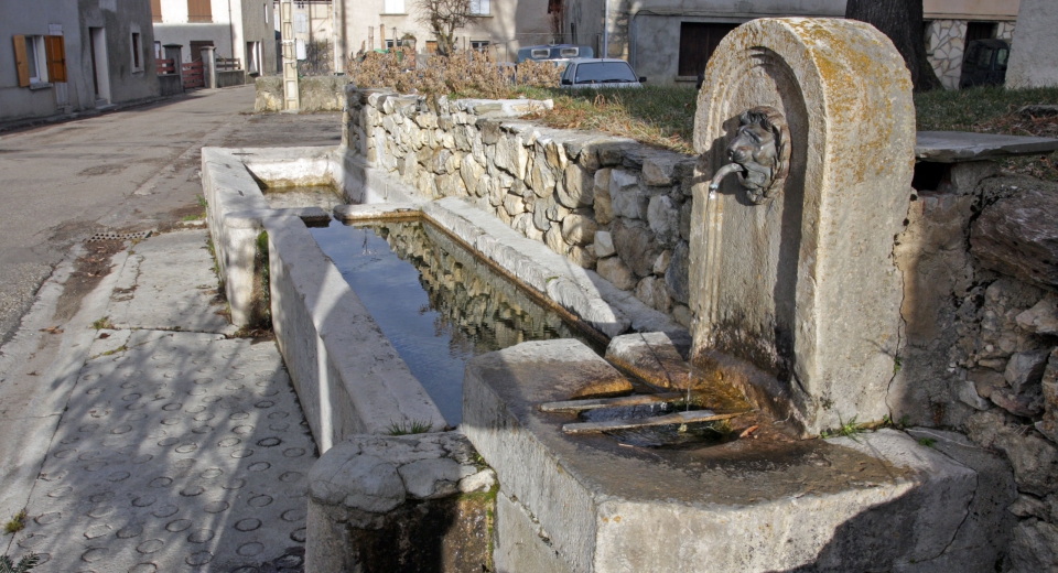 La fontaine du milieu.
